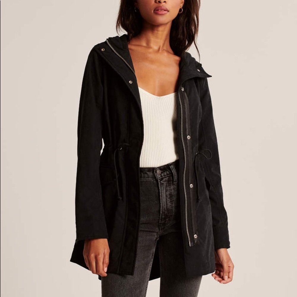 Nylon Blend Parka